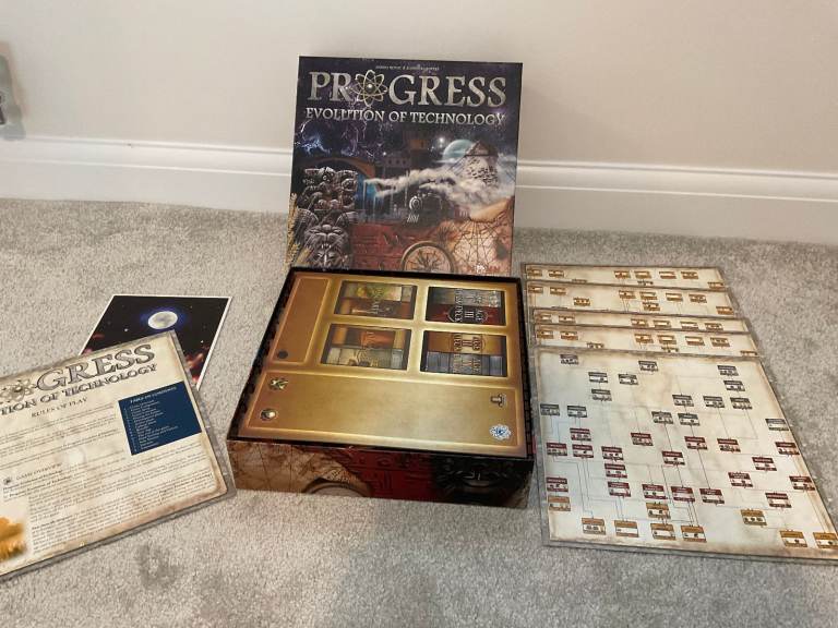 image for Board Game: Progress of Technology (2014)  1-5 Players Age 12+ (Excellent Condition)
