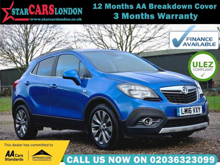  Vauxhall Mokka 1.4i Turbo SE Auto 2WD Euro 6 5dr Petrol Automatic