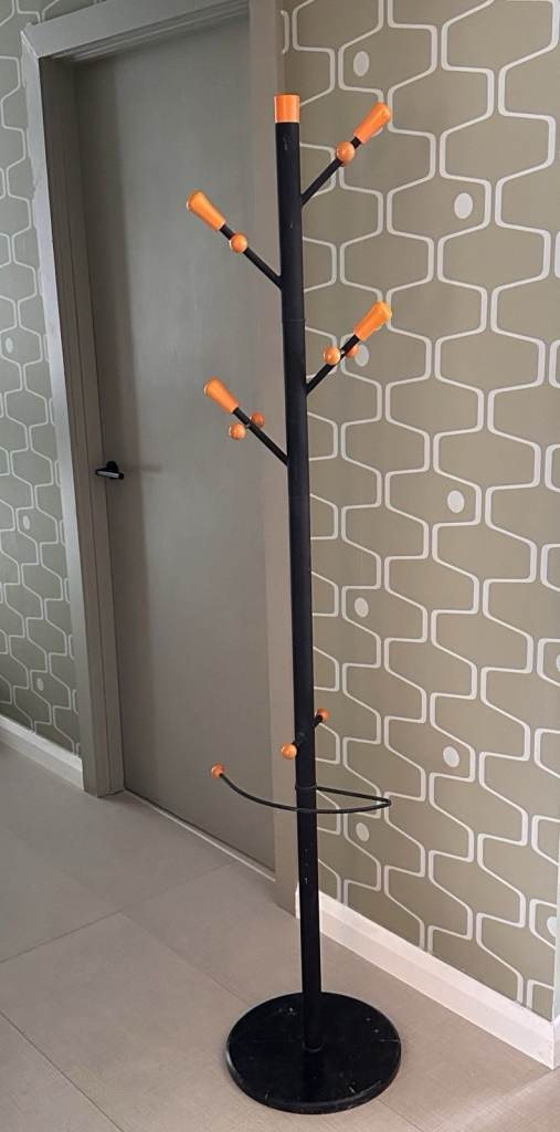 Vintage Style Coat Hanger and Umbrella Stand Eames Inspired Mid Century GLO