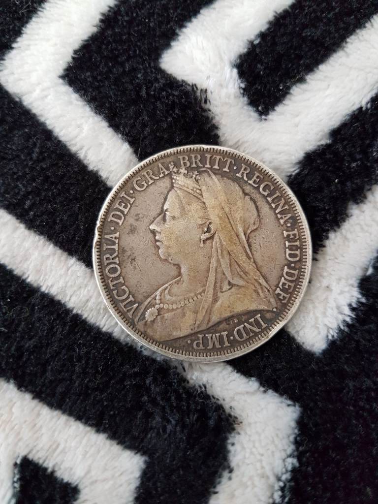 St george on horse back solid silver coin