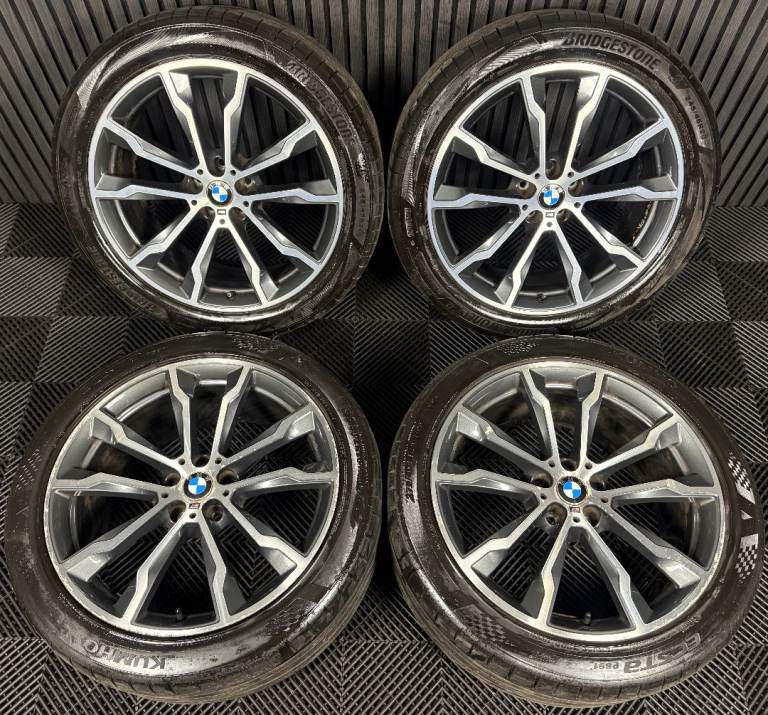 20'' GENUINE BMW X3 X4 G01 G02 699 M SPORT ALLOY WHEELS TYRES ALLOYS