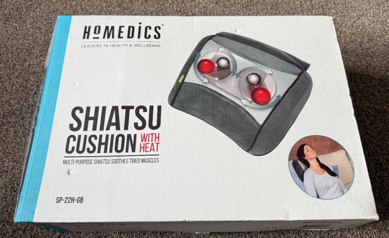 Homedics Shiatsu Cushion with Heat – As Good As New