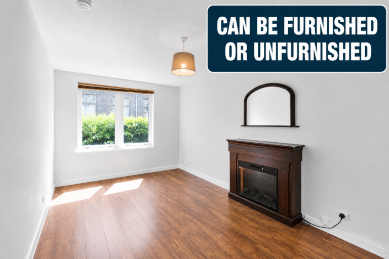 Highly desirable, 2 bedroom flat with flexible furnishings in Slateford – available NOW
