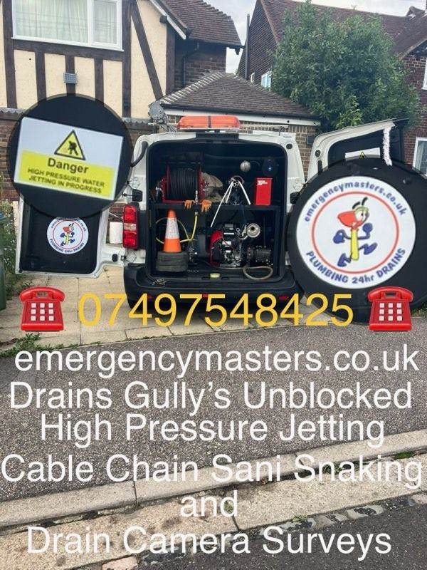 Drains Unblocked Cleared Cleaned Emergency Plumbing 
