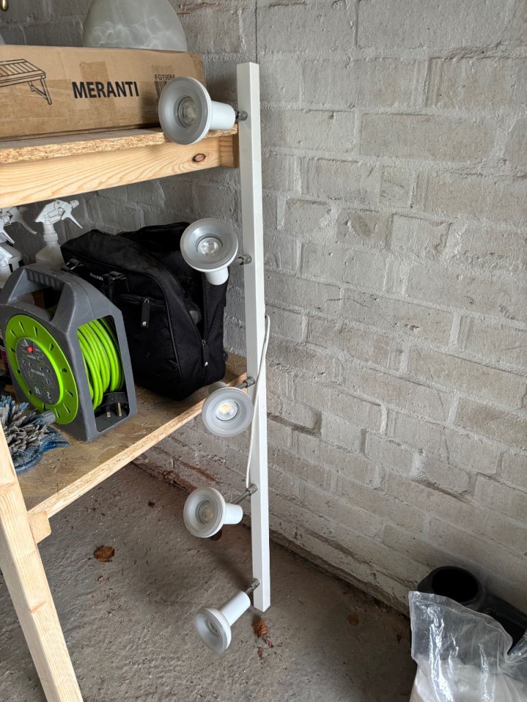 5 Bar Spot Light Bar White