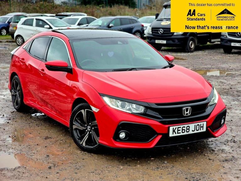 2019 Honda Civic 1.0 VTEC Turbo EX Hatchback 5dr Petrol CVT Euro 6 (s/s) (126 ps) Hatchback Petro...