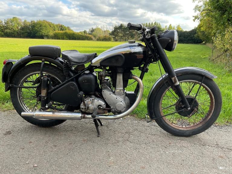 image for 1950 BSA B31 Plunger – Unrestored “Oily Rag” Original