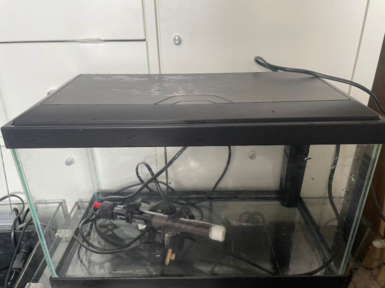 20L Aquarium fish tank with LED filter and heater