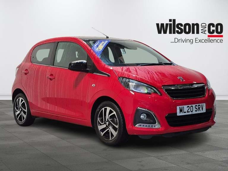 2020 Peugeot 108 1.0 Allure Hatchback 5dr Petrol Manual Euro 6 (s/s) (72 Ps) HATCHBACK Petrol Manual