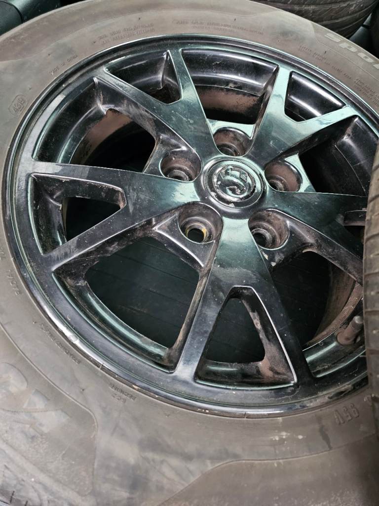 16" 5x114.3  Vauxhall Alloy Wheels 