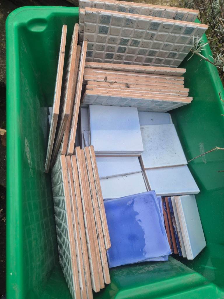 Various kitchen and bathroom tiles