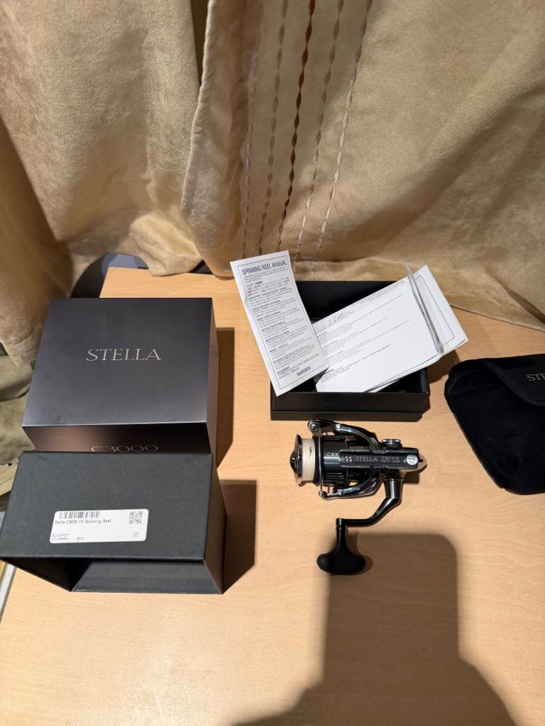 Shimano Stella c3000 fk spinning reel