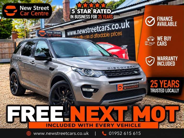 2017 Land Rover Discovery Sport 2.0 TD4 HSE Black Auto 4WD Euro 6 (s/s) 5dr ESTATE Diesel Automatic
