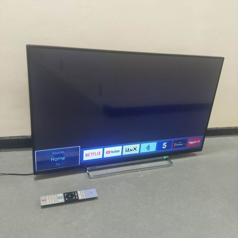 43"TOSHIBA 4K SMART UHD HDR WIFI LED TV 120£