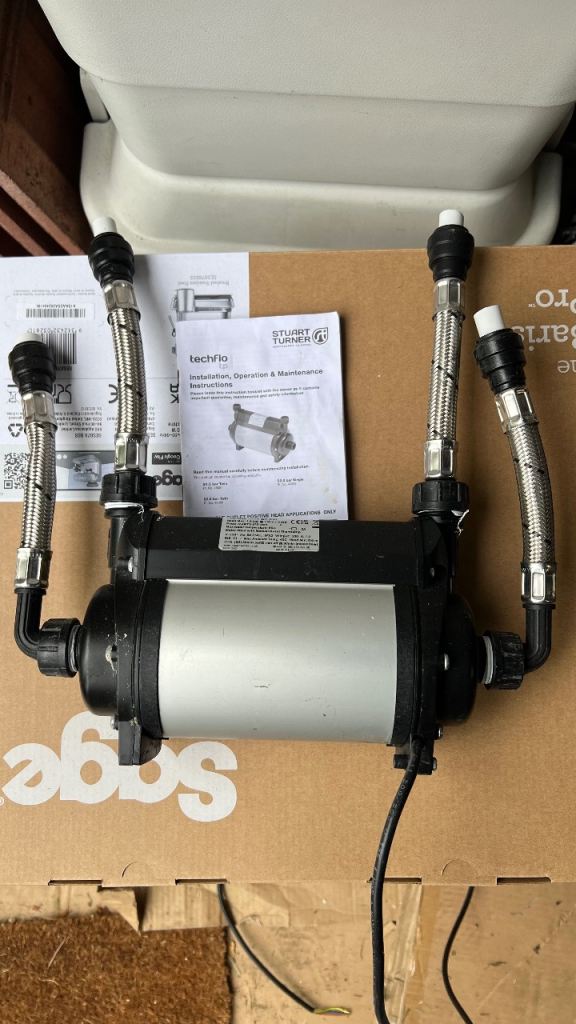 Stuart Turner Techflo TP S1.5 bar shower pump