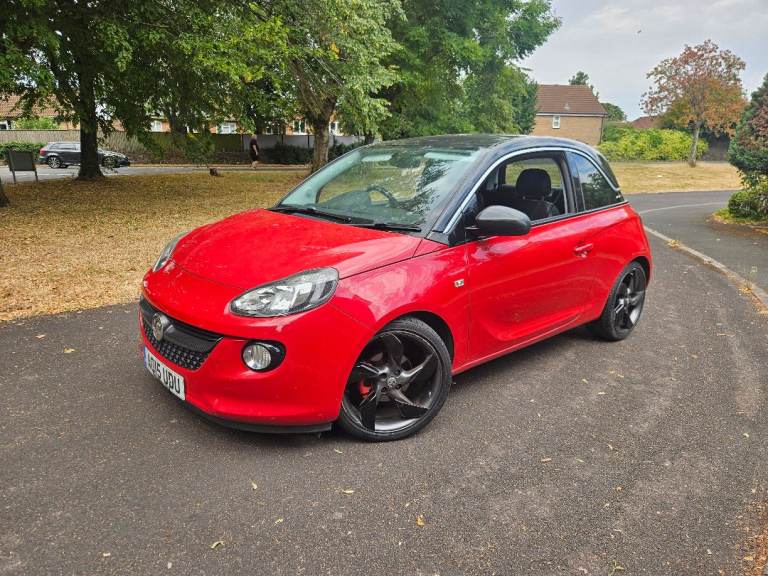 vauxhall adam SLAM FACE-LIFT MODEL NEWER SHAPE 2015 ULEZ COMPLIANT LOW INSURANCE TOP SPEC FULL SPEC 