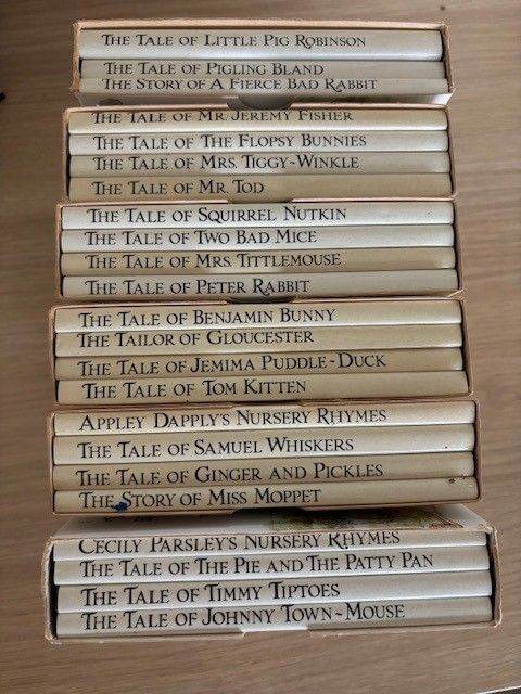 Beatrix Potter - Boxed set of 23 books
