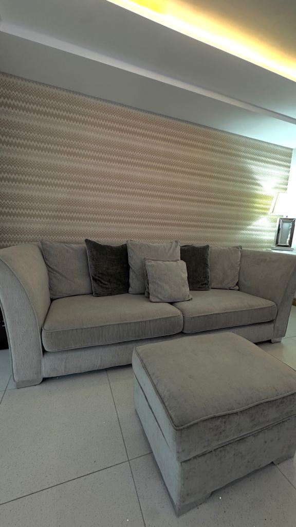 Sofa,armchair & footstool 