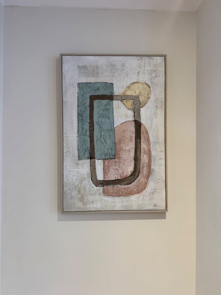 Abstract Wall Art Painting – Good Condition