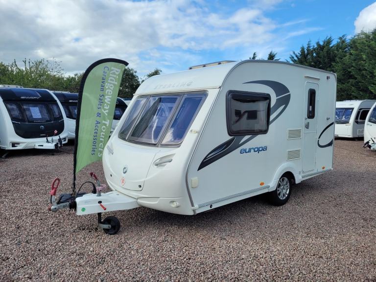 Sterling Europa 390 2011 Compact & Lightweight 2 Berth - End Kitchen, AL-KO ATC
