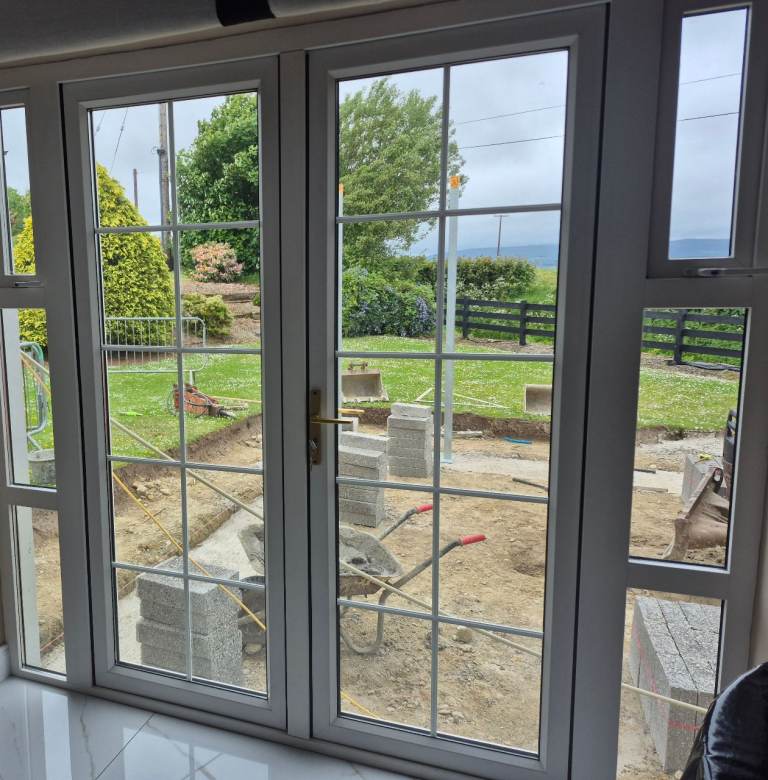 Patio doors and side windows