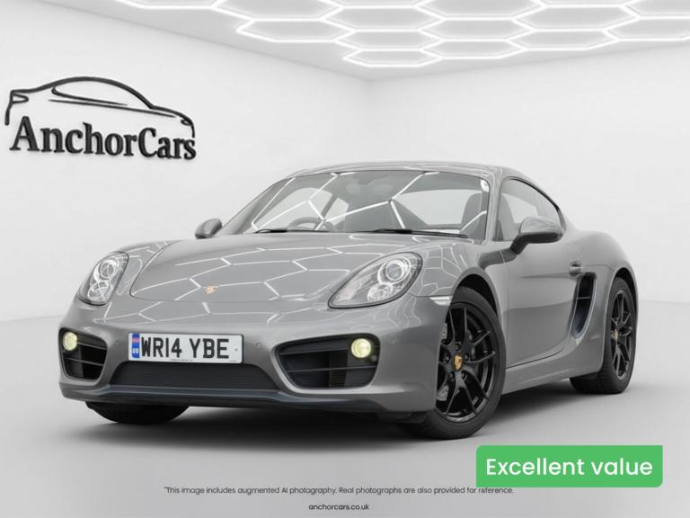 2014 Porsche Cayman (Sold) 2.7 981 Coupe 2dr Auto Petrol PDK Euro 6 (275 ps) Coupe Petrol Automatic