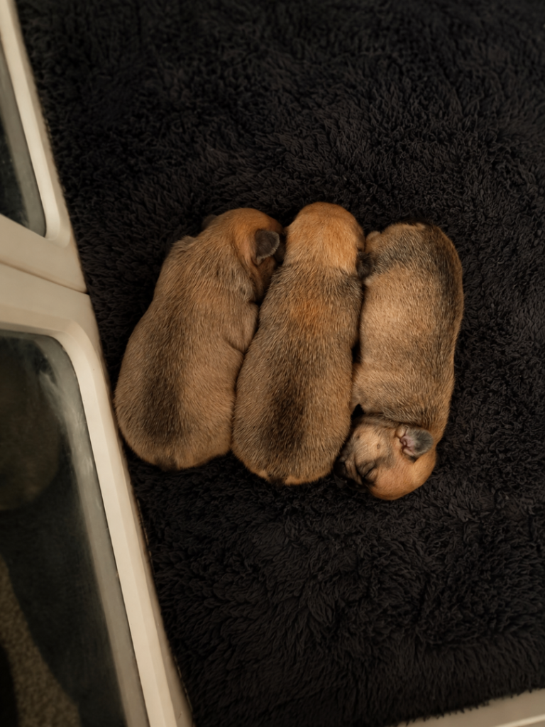 3 Female French Bulldogs