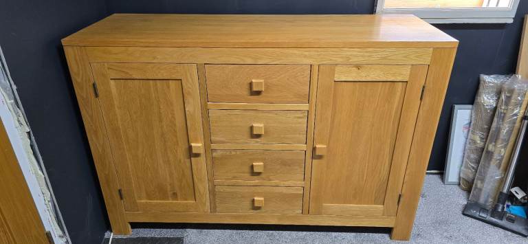 Oak Furniture Land Sideboard Solid Oak 