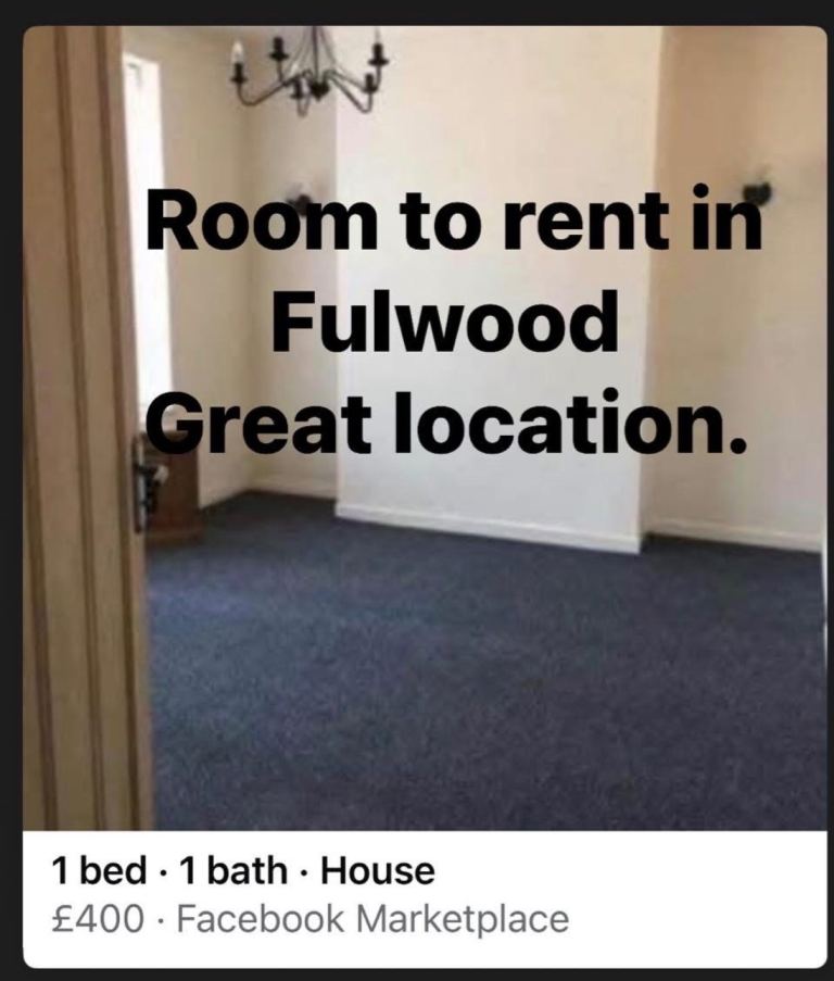 Room to rent Fulwood , Preston