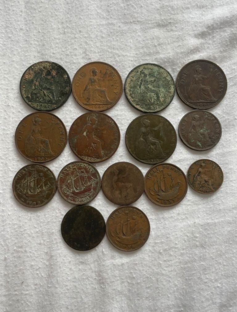 Old coins