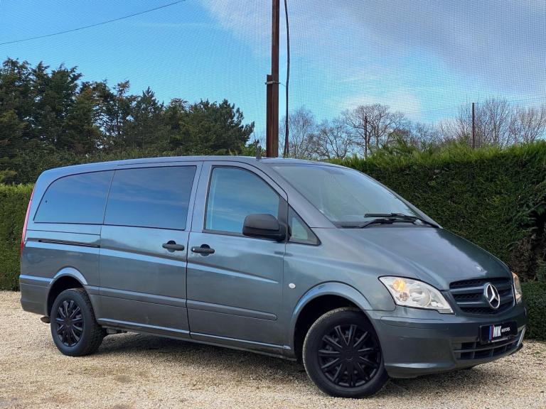 MERCEDES-BENZ VITO 2.1 116 CDI DUALINER L1 CREW VAN [5 SEAT] 5DR 2015 [64] GREY