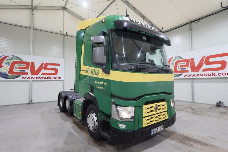 2018 (68 PLATE) Renault T480 6x2 Euro 6 Tractor Units