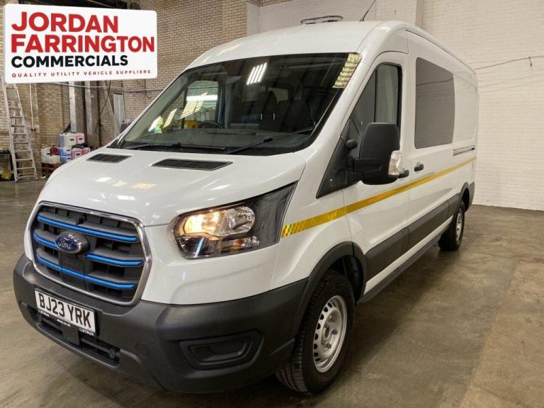 2023 FORD E-TRANSIT ELECTRIC L3 H2 WELFARE CREW VAN * 2000 MILES ONLY * AIRCON *