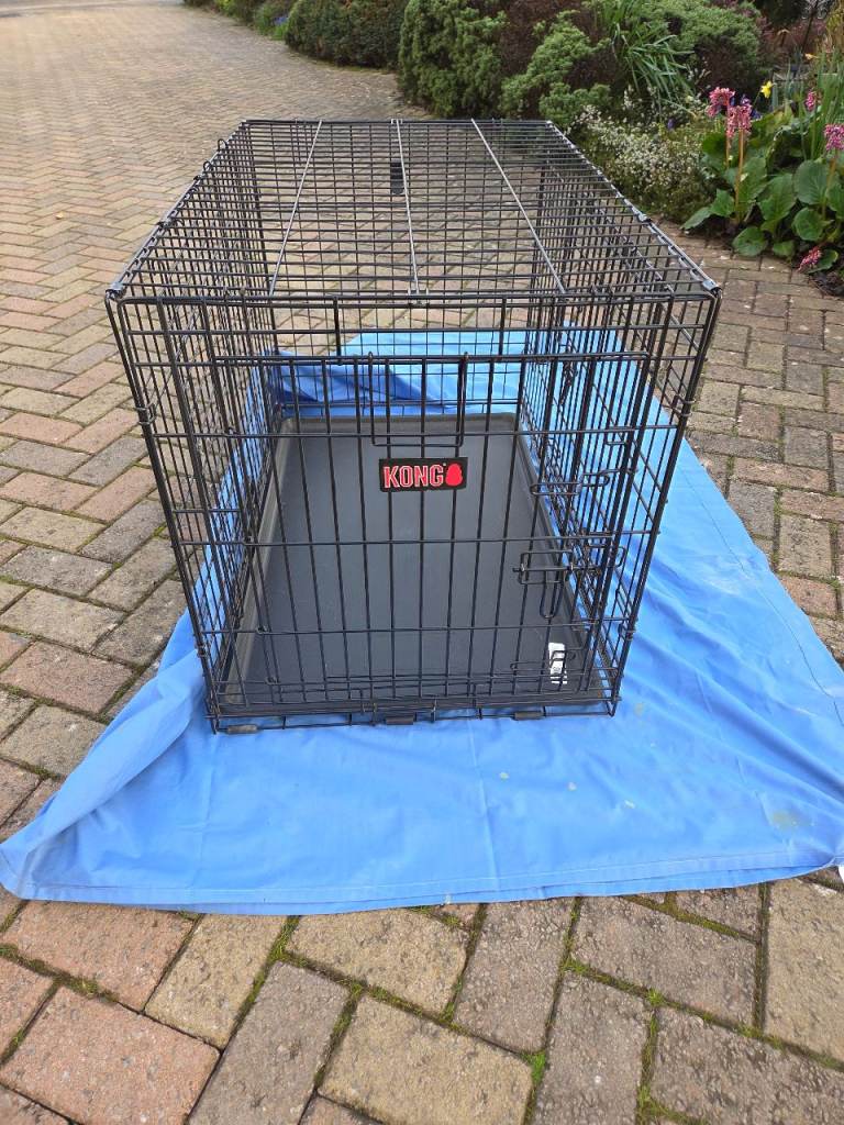 3ft Kong Dog Foldable Metal Mesh Cage