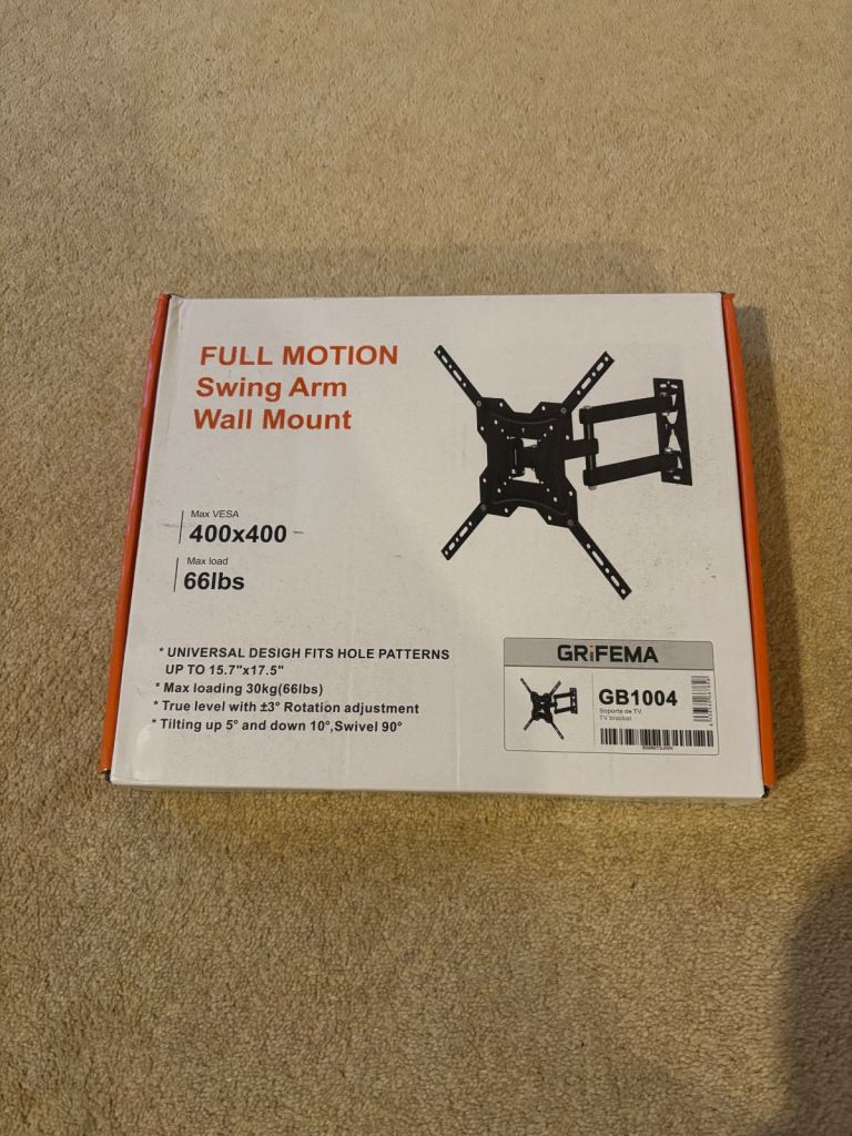 TV Swing Arm Wall Mount 