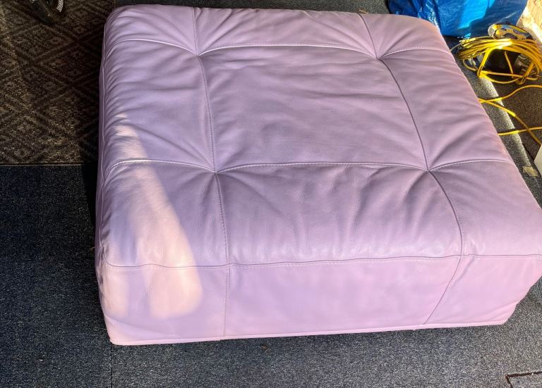 Lilac Footstool 