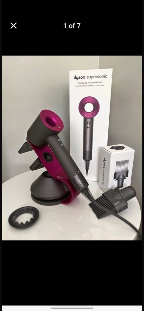Dyson hair dryer 
