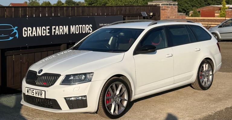 2015 Skoda Octavia 2.0 TDI CR vRS 5dr ESTATE Diesel Manual
