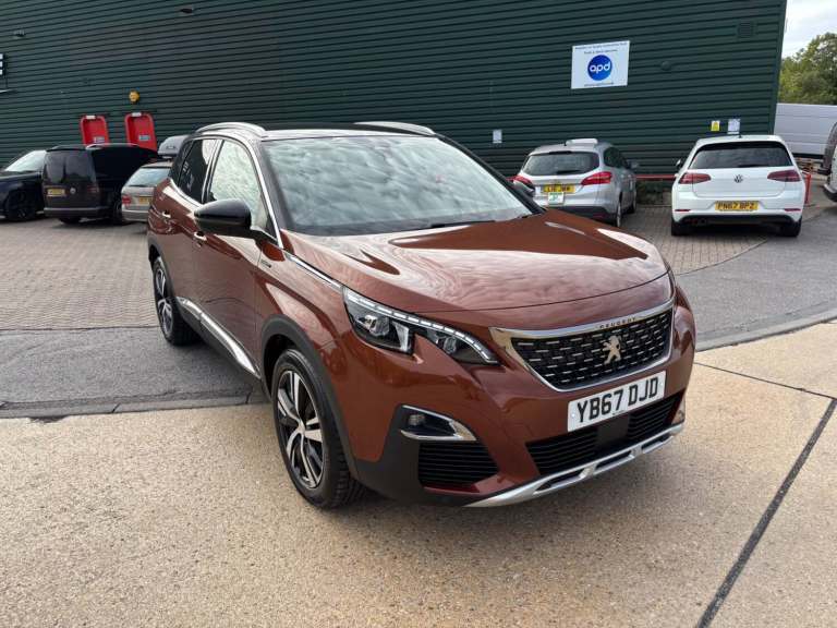 2017 Peugeot 3008 1.2 PureTech GT Line 5dr HATCHBACK PETROL Manual