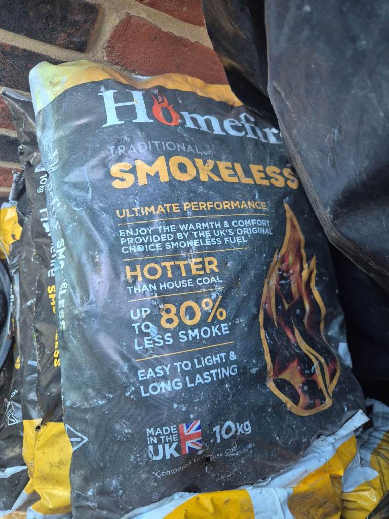 HOMEFIRE - SMOKELESS COAL - 10KG BAGS