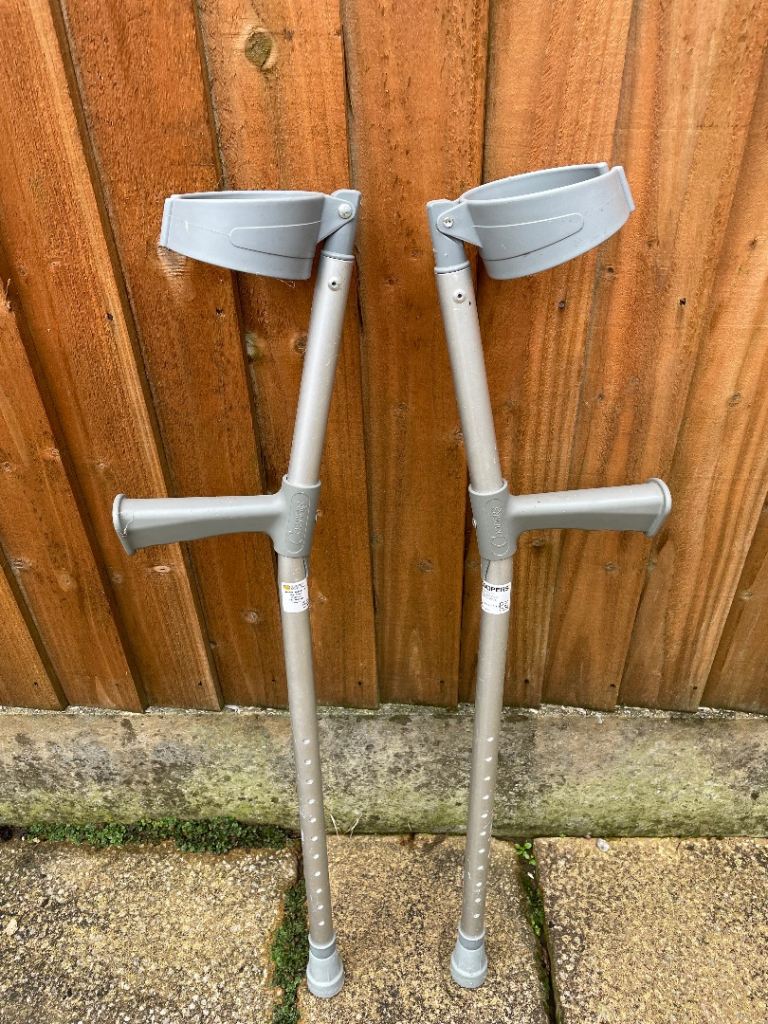 Metal Adult Elbow crutches