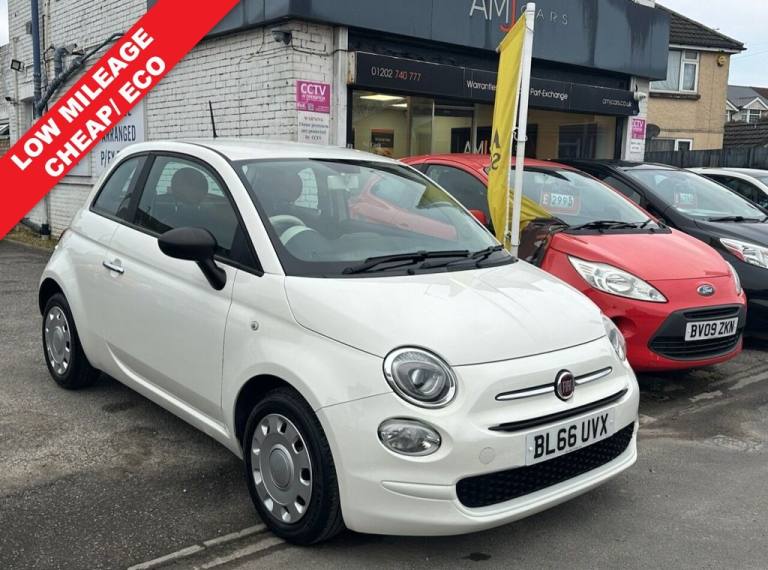 2016 Fiat 500 1.2 Pop Hatchback 3dr Petrol Manual Euro 6 (s/s) (69 bhp) Hatchback Petrol Manual