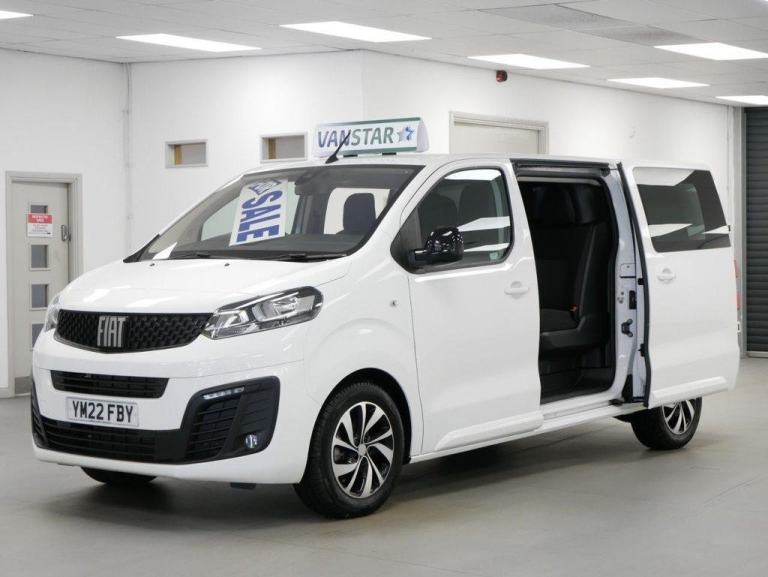 2022 FIAT SCUDO 2.0 M-JET 145 BHP LONG BUSINESS CREW 6 SEATER ( DELIVERY MILES )