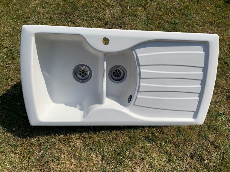 Good Quality White Ceramic Kitchen Sink