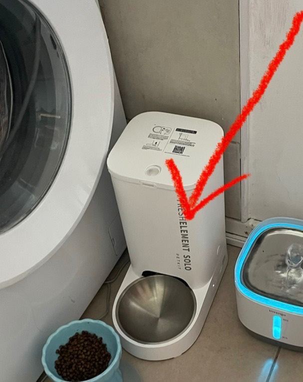 PETKIT Automatic Cat Feeder, WiFi Cat Food Dispenser with App Control, Stainless Steel Bowl