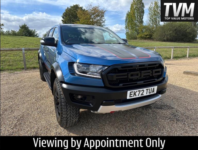2022 Ford Ranger 2.0 EcoBlue Raptor Auto 4WD Euro 6 (s/s) 4dr PICK UP Diesel Automatic
