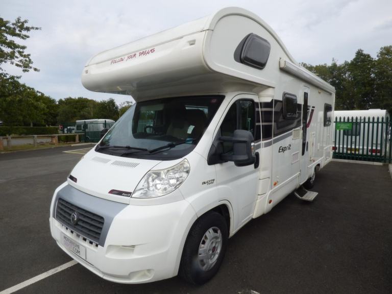 2015 6 berth 6 belt Swift Esprit 496 rear U shaped lounge