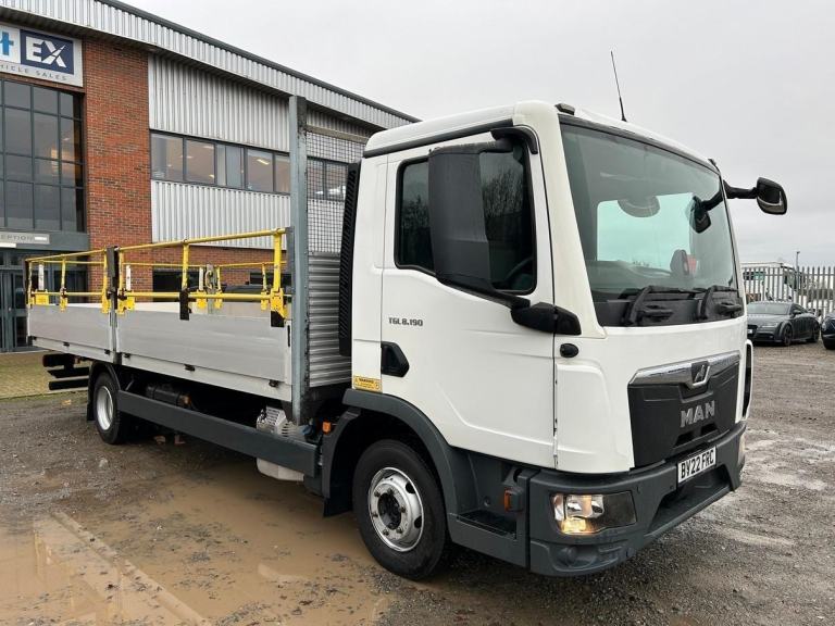 MAN TGL 8.190 7.5-TONNE DROPSIDE FLAT 2022 – BV22 FRC