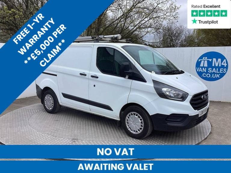 2018 Ford Transit Custom 320 EcoBlue SWB L/R Euro 6 **NO VAT** SWB Panel Van Diesel Manual