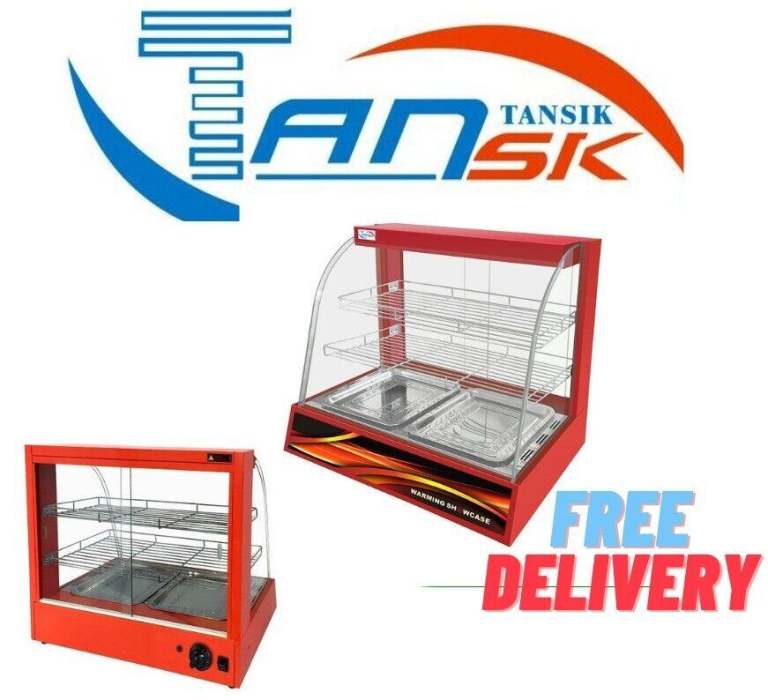 Commercial Pie Showcase Warming Hot Food Cabinet Display